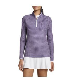 Peter Millar Purple Long Sleeve Tee
